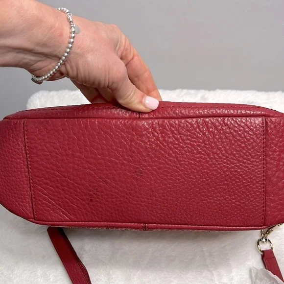 Cole Haan Red Shoulder/Crossbody Purse NWOT - Picture 14 of 16